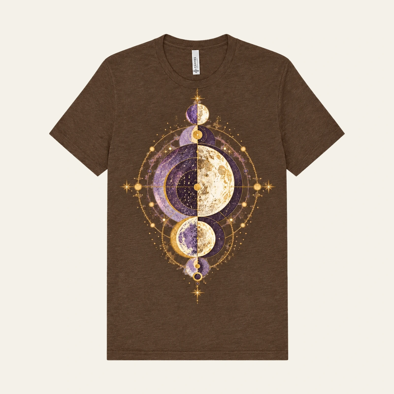 Lunar Drift printed graphic tee