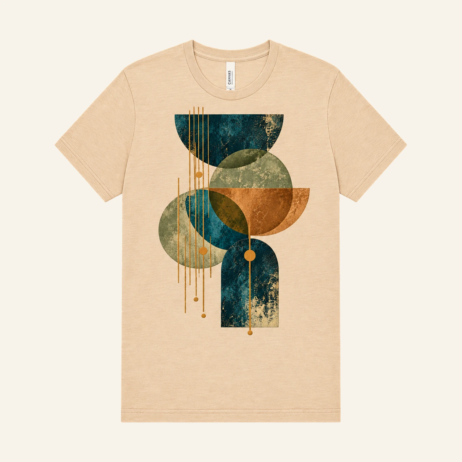 Soft Exit graphic T-shirt in Sand Dune, Color Studio Fall 2026